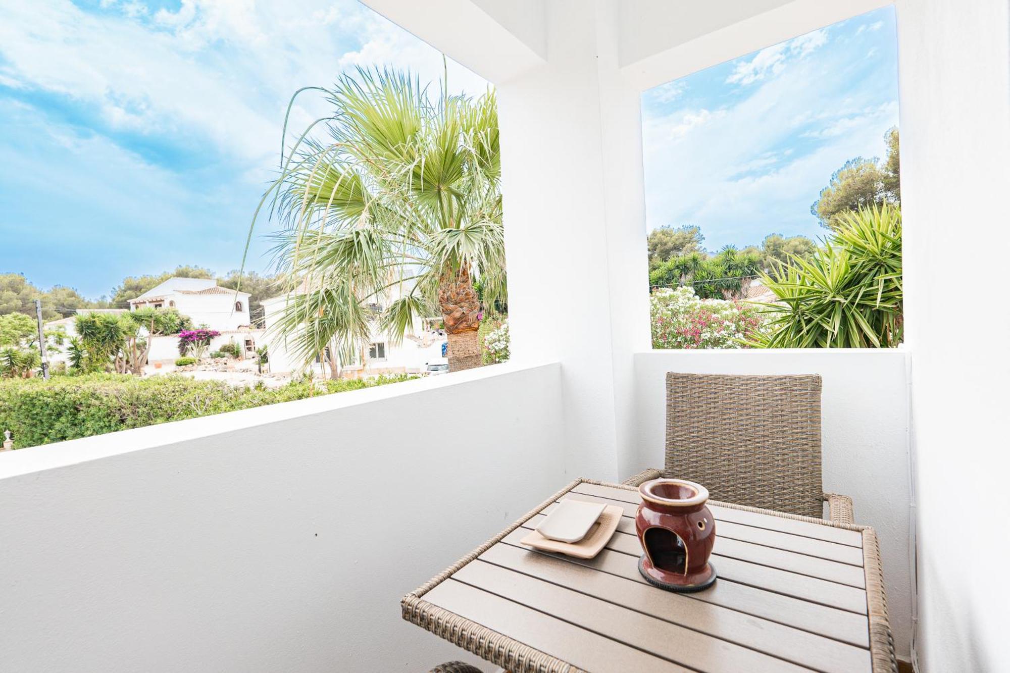 Casa Maria Top Floor Studio Apartment With Swimming Pool Jávea Eksteriør bilde